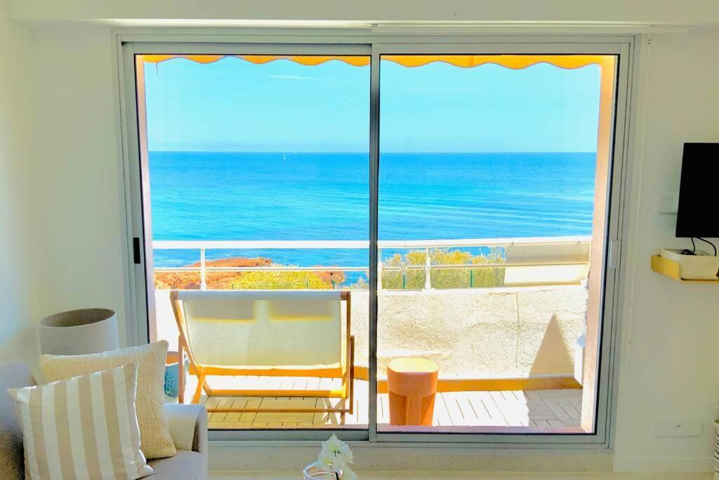 شقة Antheor - Vue Exceptionnelle - Refait A Neuf 4 Couchages Saint-Raphaël المظهر الخارجي الصورة