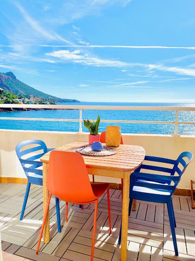 شقة Antheor - Vue Exceptionnelle - Refait A Neuf 4 Couchages Saint-Raphaël المظهر الخارجي الصورة