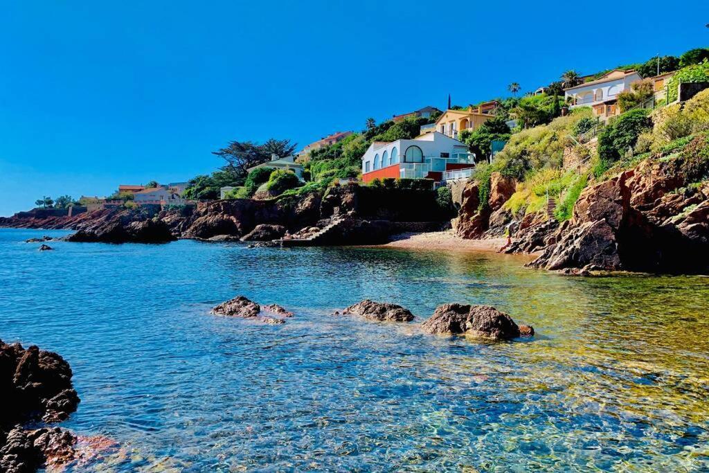 شقة Antheor - Vue Exceptionnelle - Refait A Neuf 4 Couchages Saint-Raphaël المظهر الخارجي الصورة
